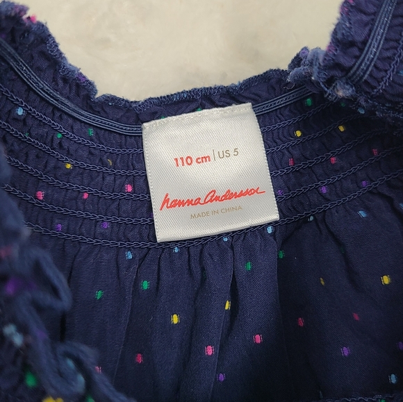 Hanna Andersson girls blouse - Picture 4 of 5